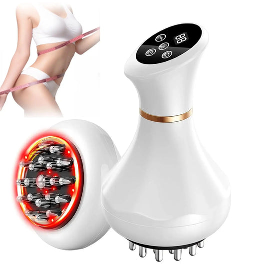 Jitesy Cordless Portable Heating Vibration Lymphatic Massager