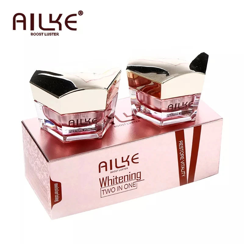 Ailke Whitening Facial Cream For Dark Skin Brightening Set