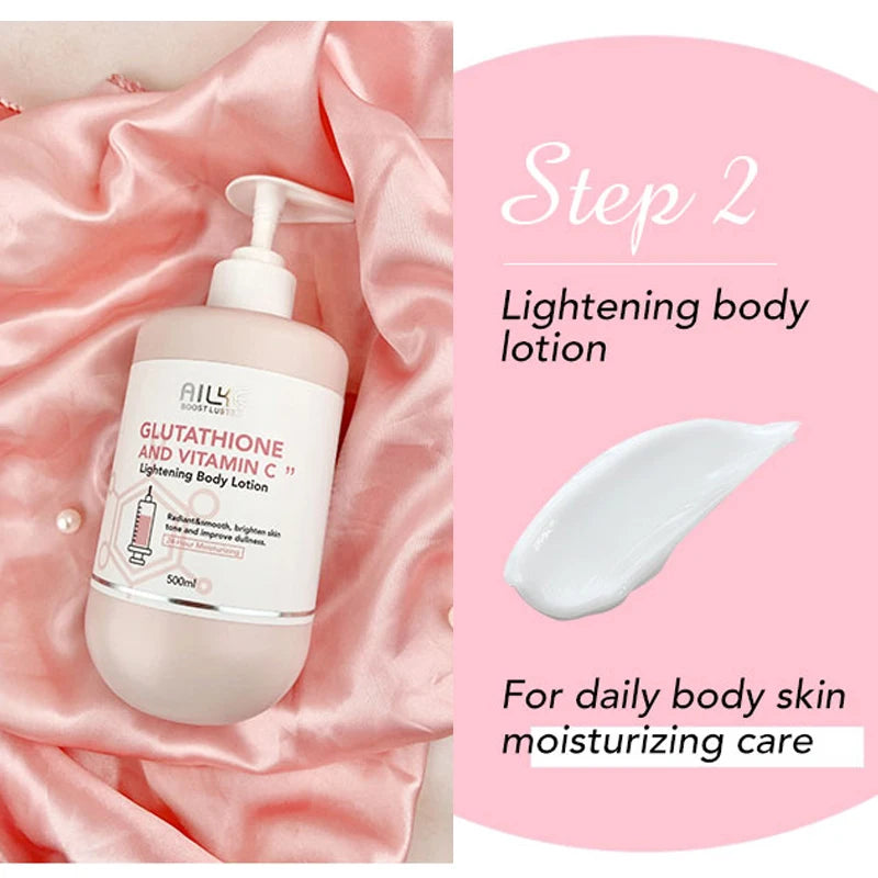 AILKE Vitamin C And Glutathione Brightening Body Lotion Cream