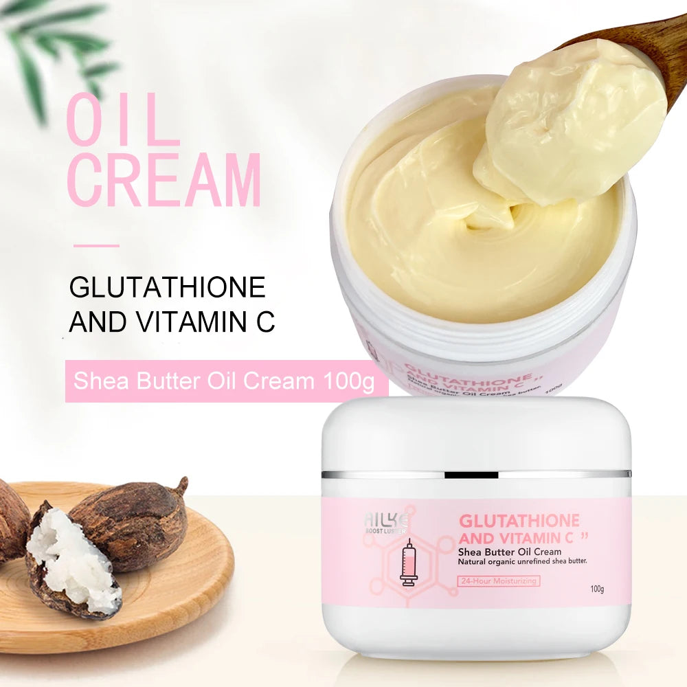 AILKE Whitening Face And Body Moisturizing Shea Butter Cream