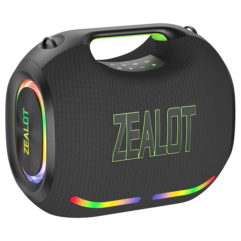 Zealot Portable Bluetooth Speaker 48000mAh Battery 400w Deep Bass Outdoor