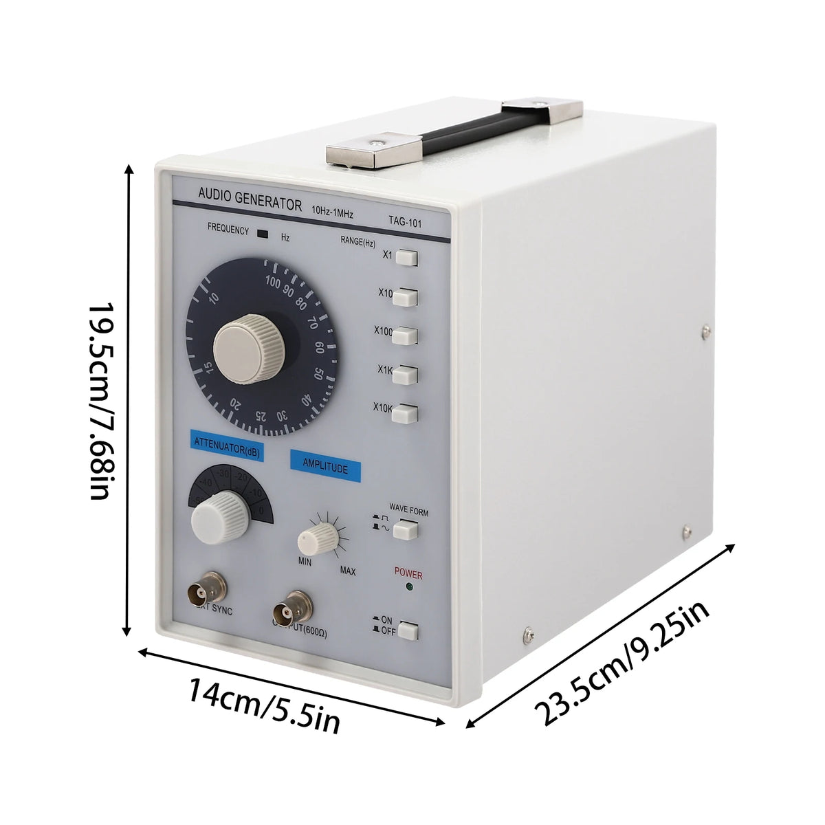 Low Frequency Dual Output High Precision Function Signal Generator