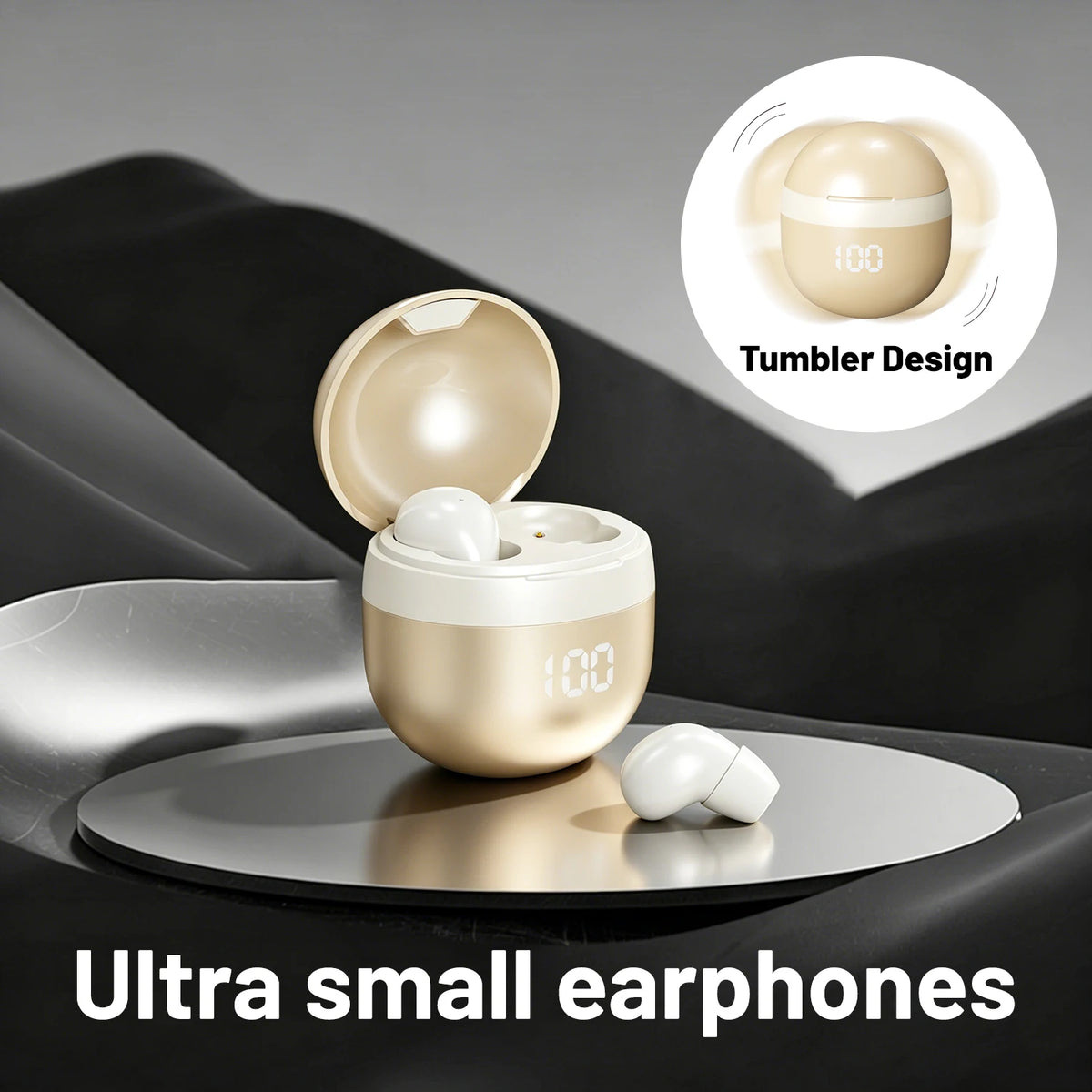 Shuke Bluetooth Earbuds With Active Noise Cancellation For Sleep