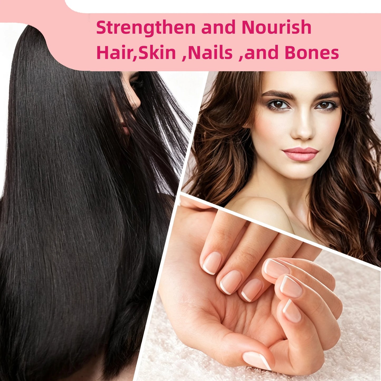 Vanayt Biotin Collagen Supplement Supports Healthy Skin And Nails