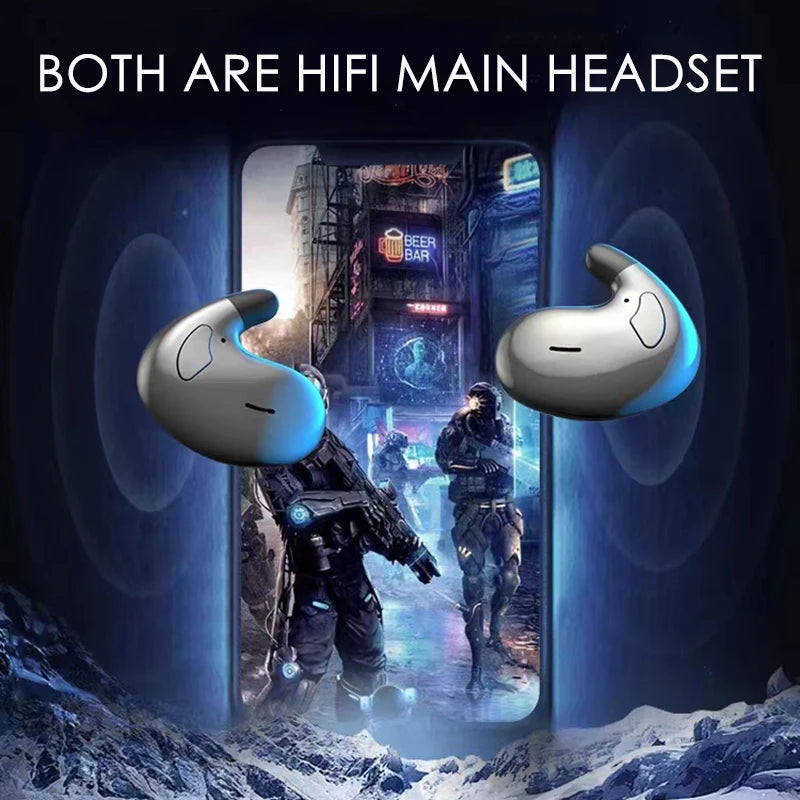 Shuke Wireless Bluetooth Sleep Earbuds With Active Noise Cancellation