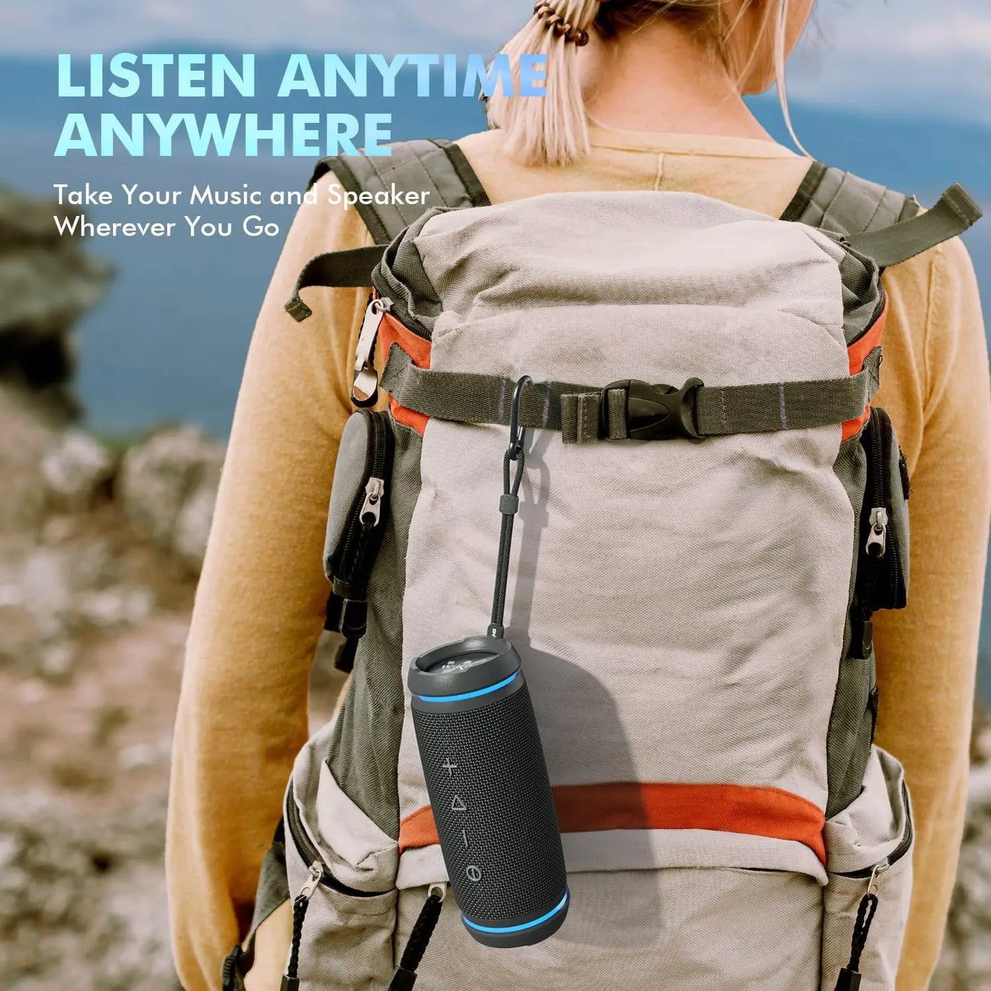 W-King BT226 Portable Bluetooth Speaker 36W Bass Wireless