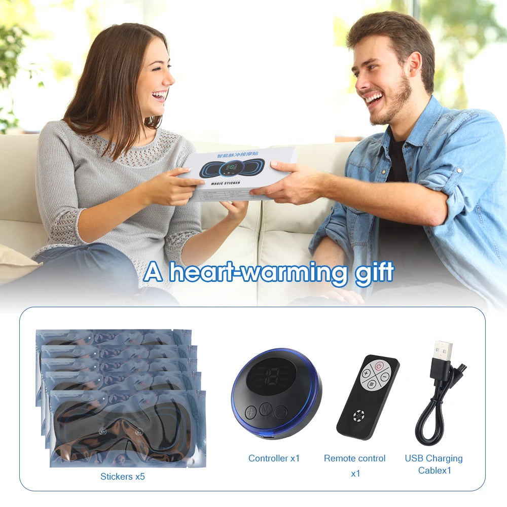 Hailicare Electric Neck Massager Portable Cervical Muscle Relief Patch