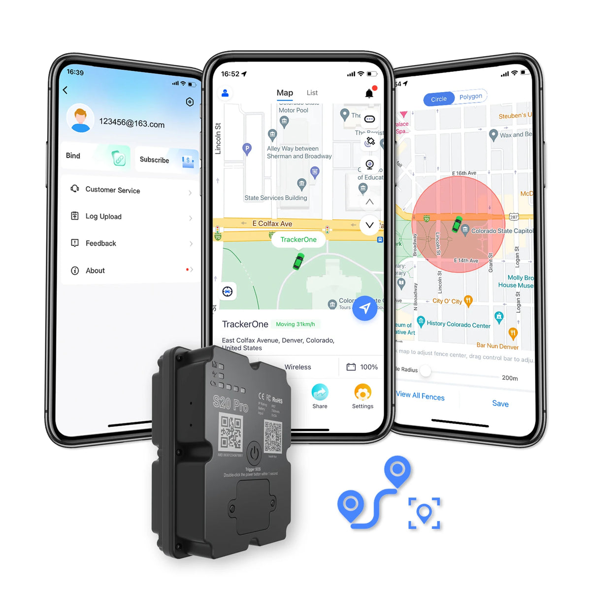 Wanwaytech 4G Real Time Vehicle Security Tracking Device