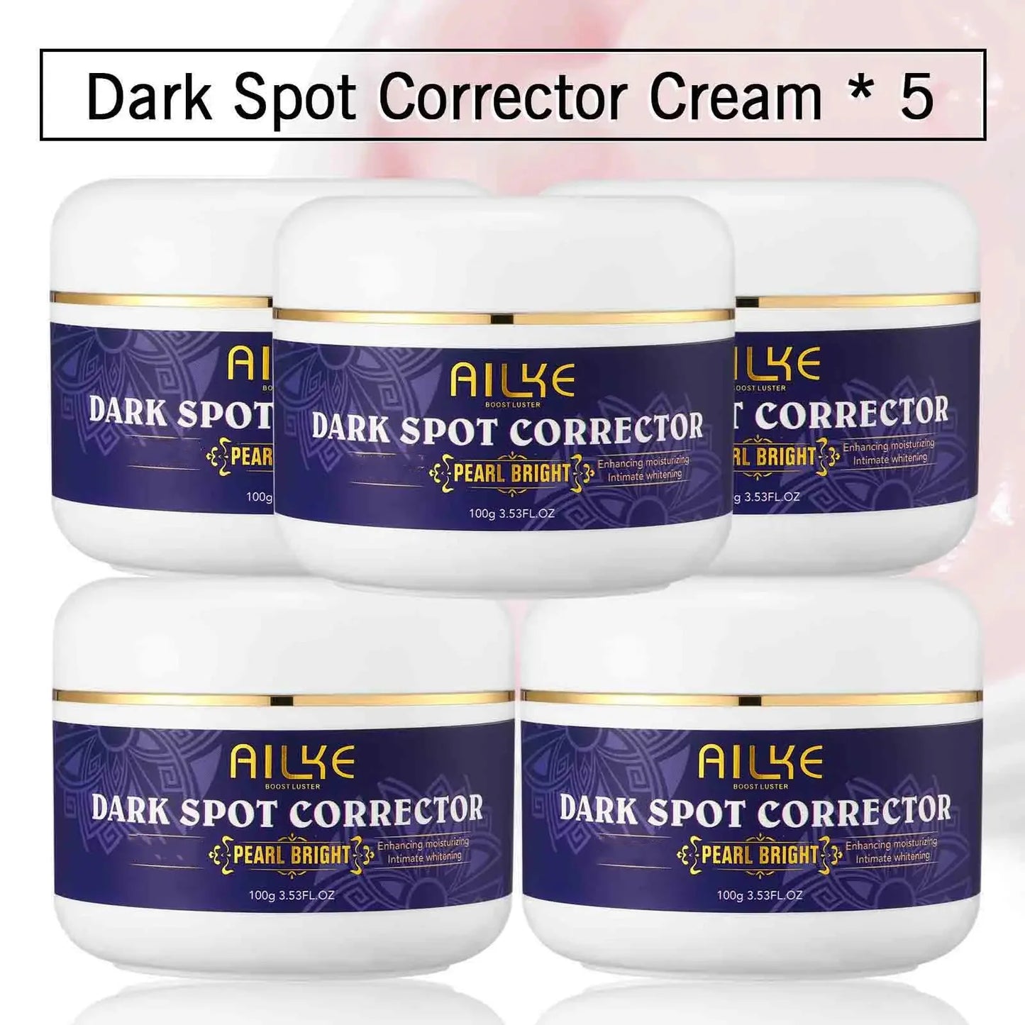 AILKE Glutathione Whitening Skincare Kit For Dark Spot Removal