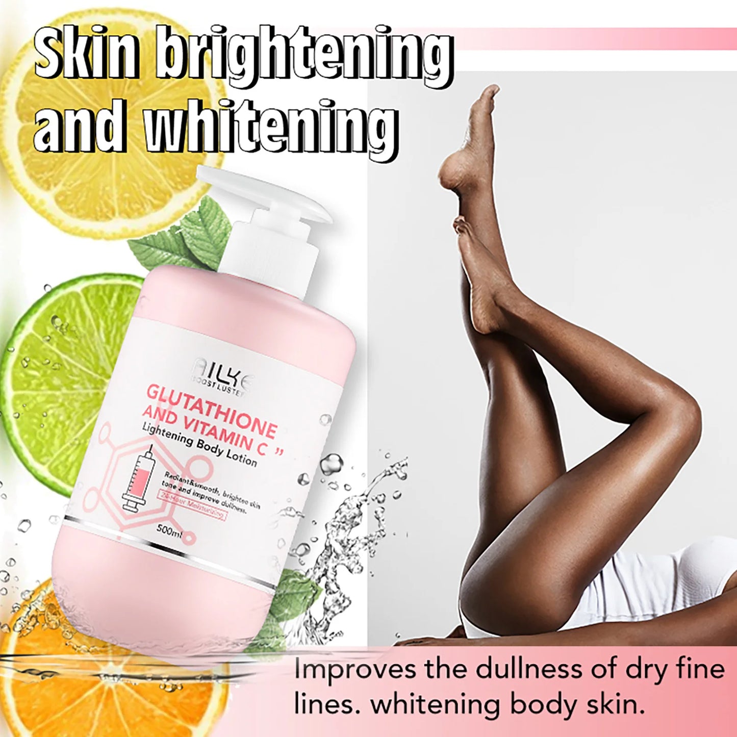 AILKE Vitamin C And Glutathione Brightening Body Lotion Cream