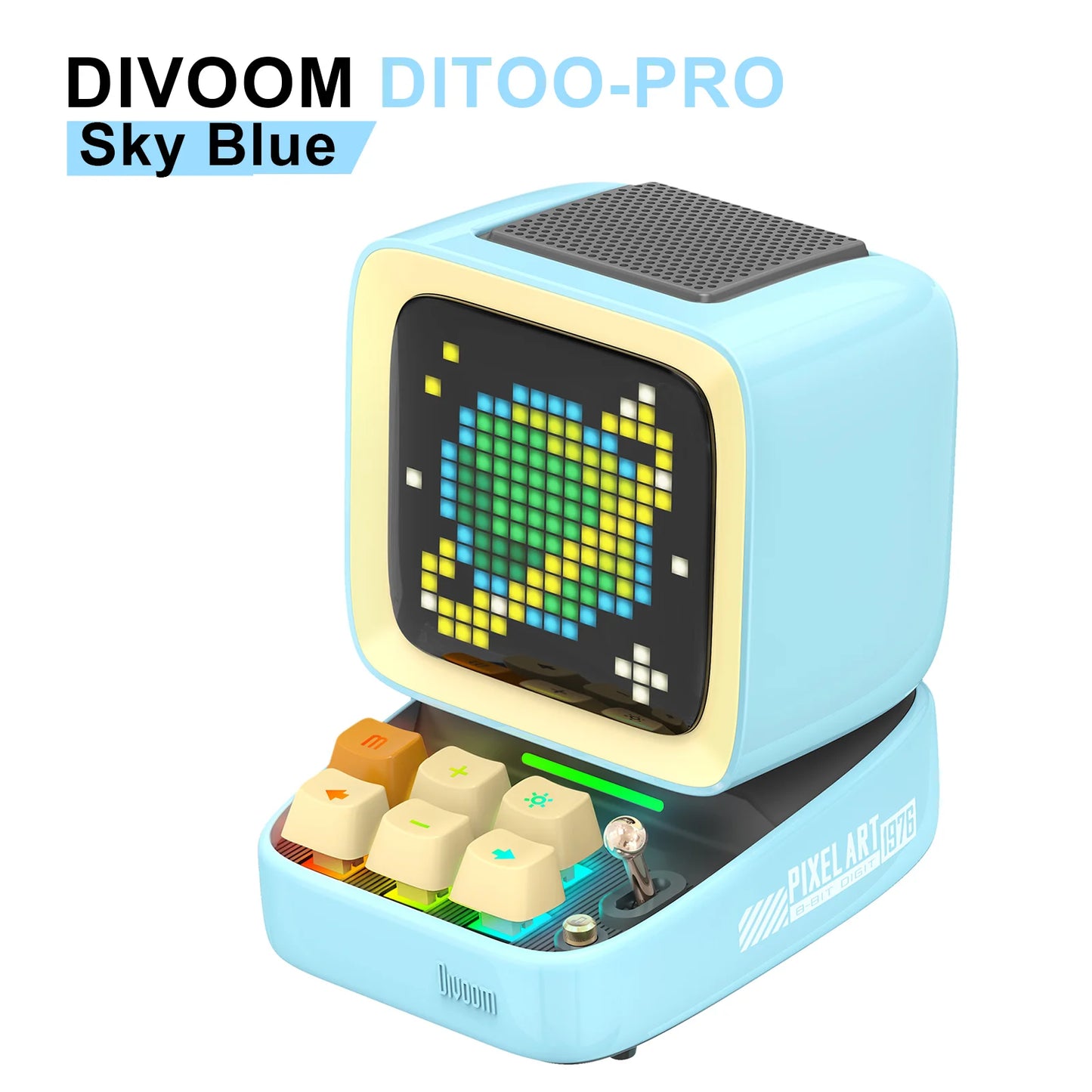 Divoom Ditoo Pro Portable Bluetooth Speaker And Alarm Clock