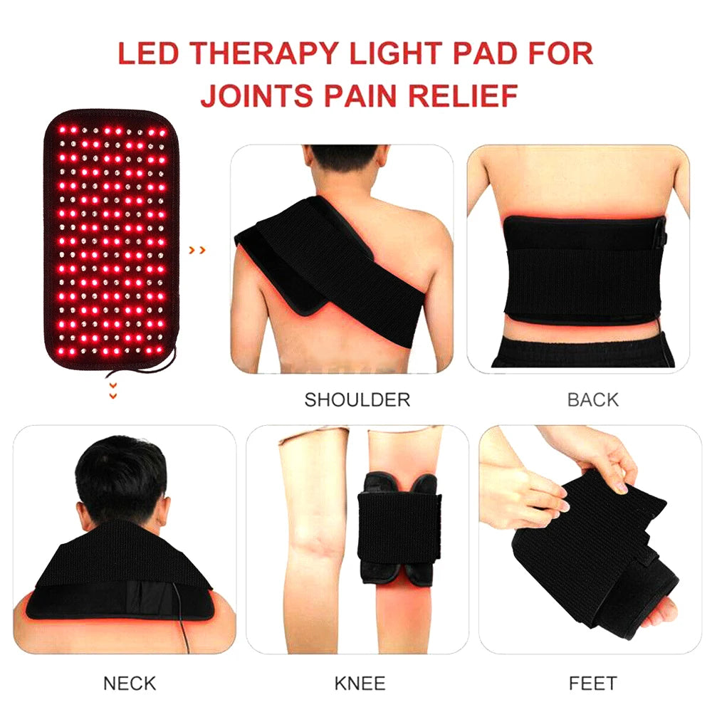 Portable Infrared LED Heat Pad For Facial Body Relief