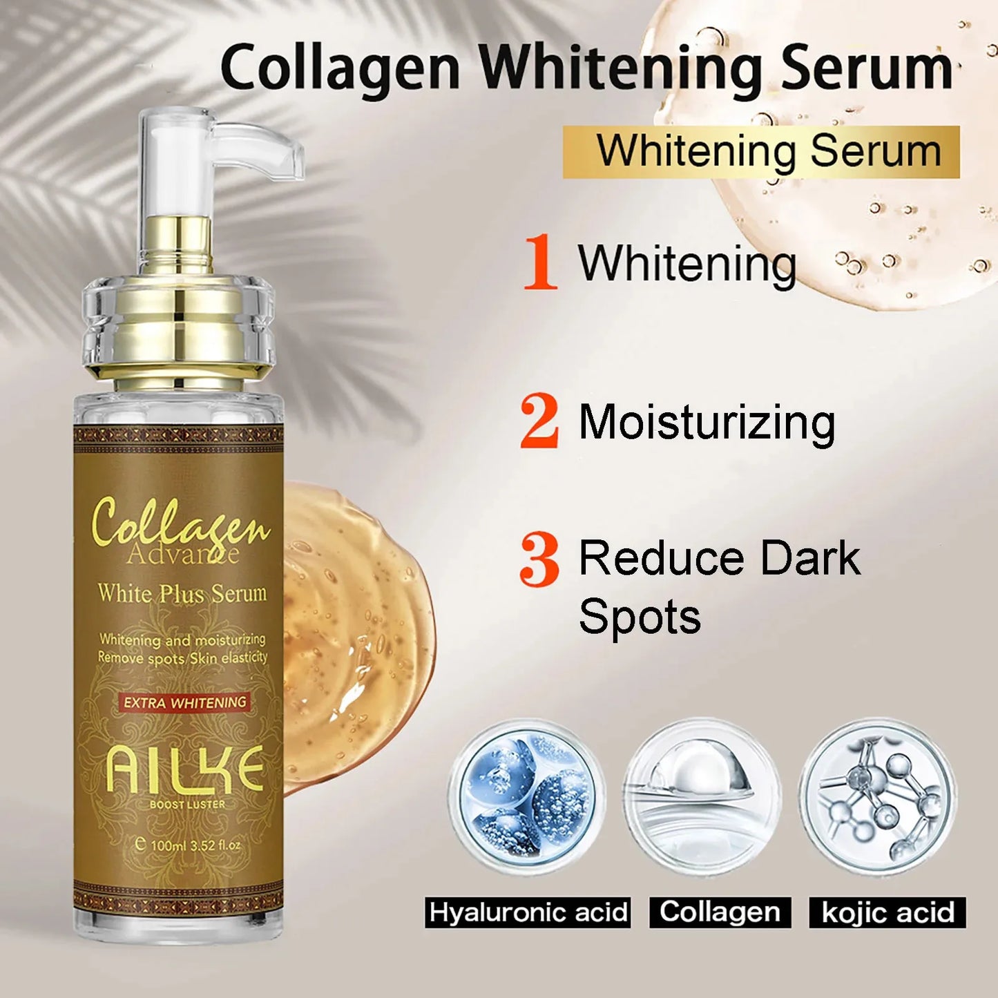AILKE Collagen Moisturizing Face And Body Skincare Kit