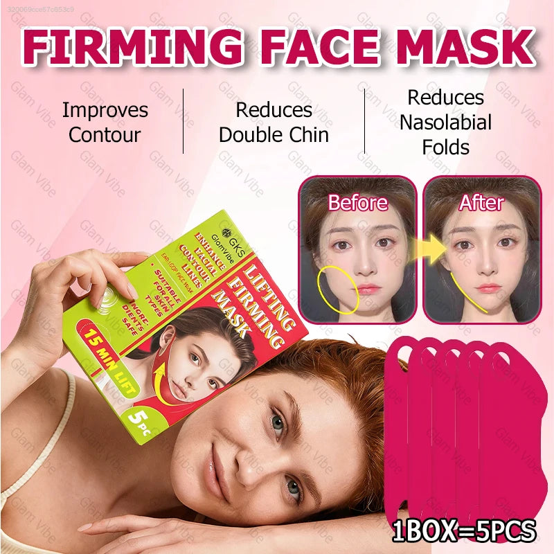 V Shaped Firming Mask Moisturizing Whitening Anti Aging Treatment