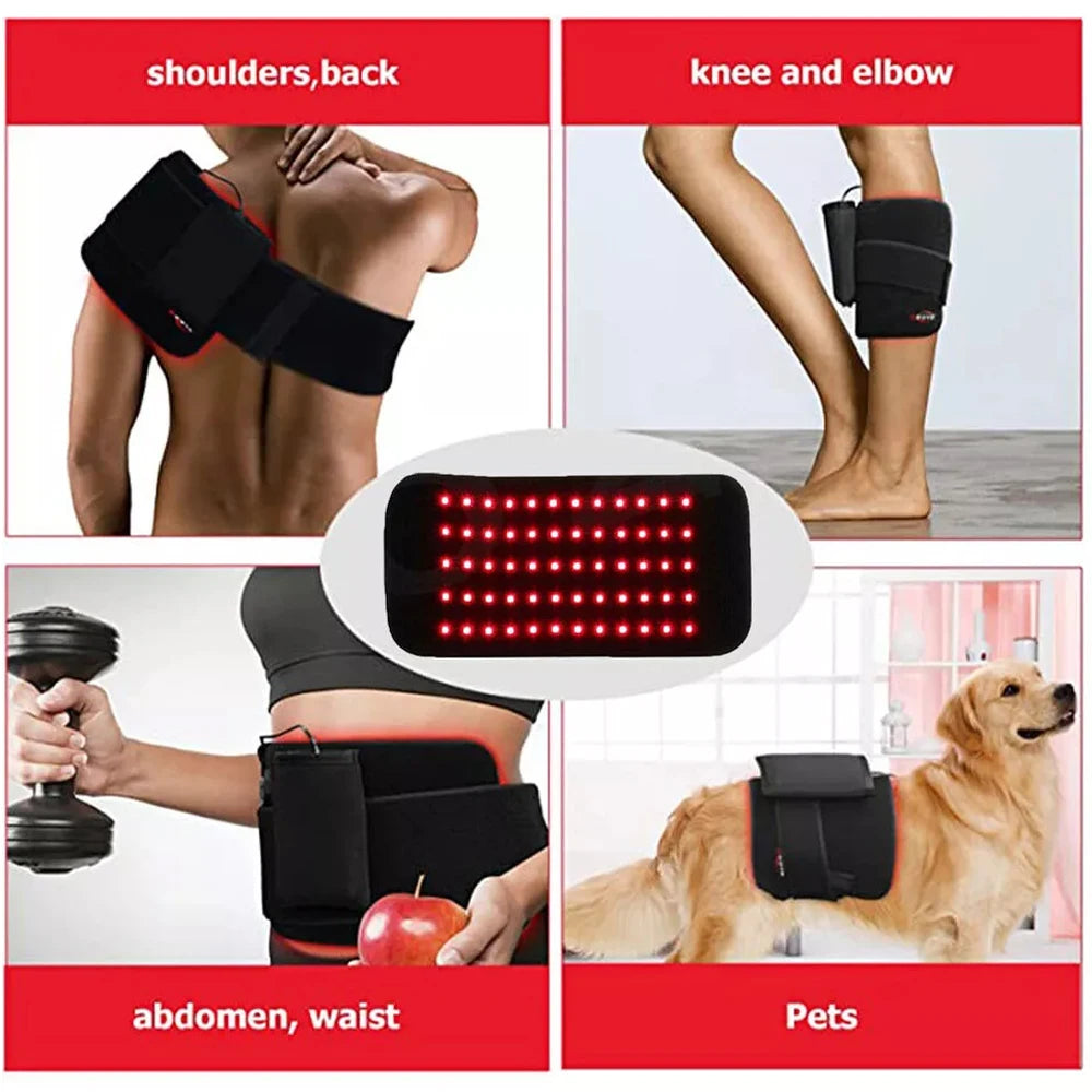Portable Infrared LED Heat Pad For Facial Body Relief
