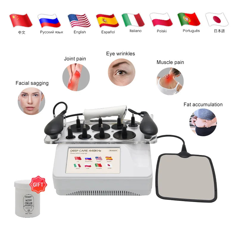 Kuanyew Indiba Tecar Body Contouring And Muscle Relief Device