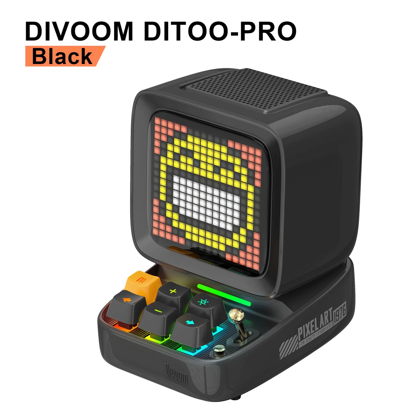 Divoom Ditoo Pro Portable Bluetooth Speaker And Alarm Clock