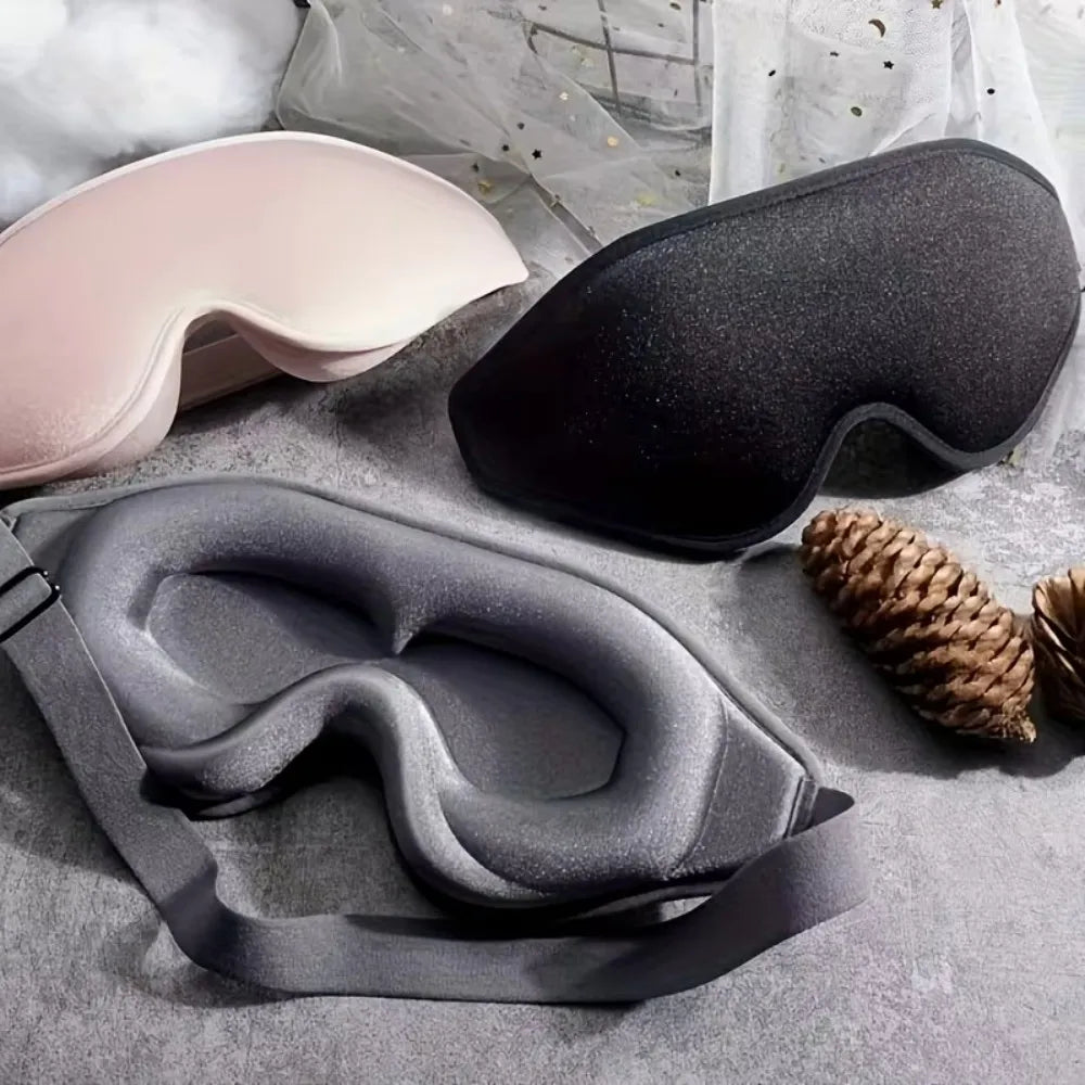 3D Memory Foam Sleep Eye Mask With Shading And Adjust