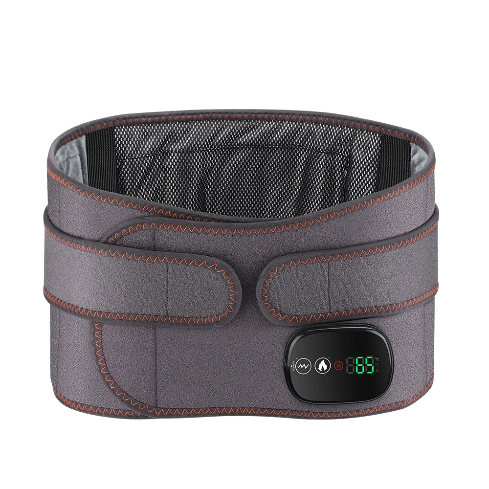 Hailicare Rechargeable Heated Waist Massage Belt With Red Light Therapy
