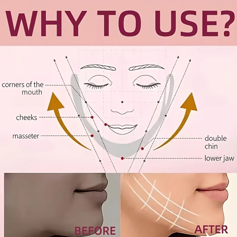 V Shaped Firming Mask Moisturizing Whitening Anti Aging Treatment