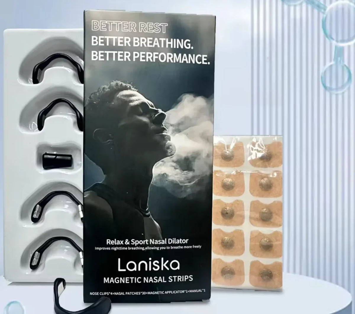 Anti Snoring Nasal Dilator Strips Kit Provides Quality Sleep Aid