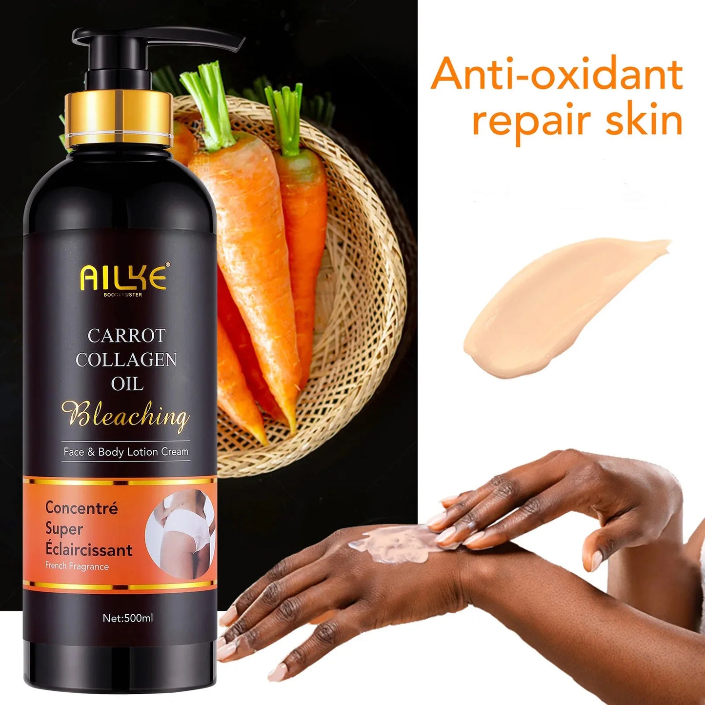 AILKE Collagen Moisturizing Face And Body Skincare Kit