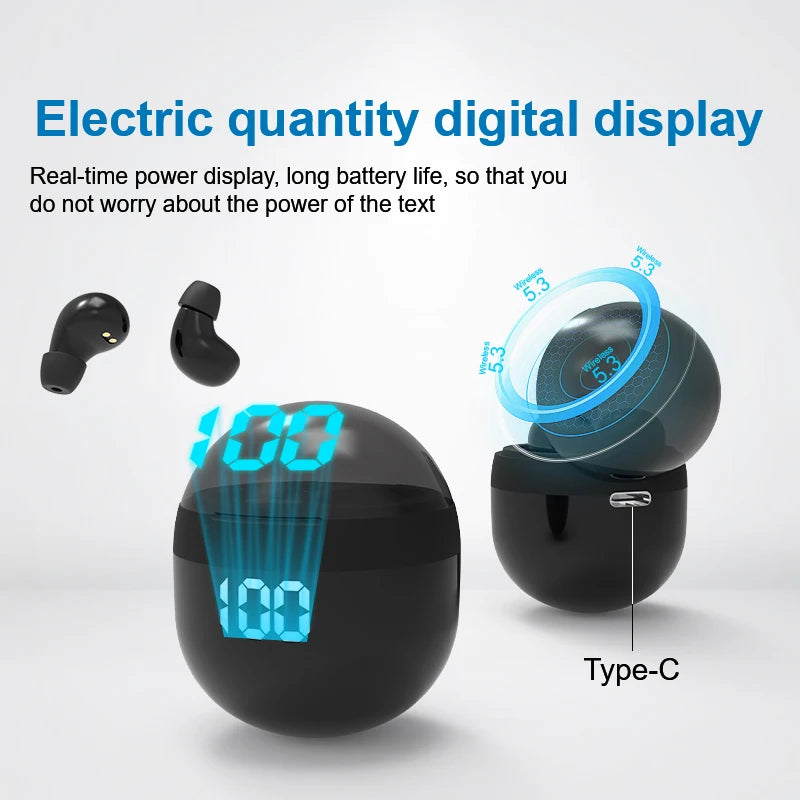 Shuke Wireless Bluetooth Earphones With Active Noise Cancellation And Mic