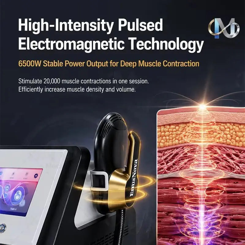 Tesla Magnetic Muscle Stimulator For Professional Body Sculpting