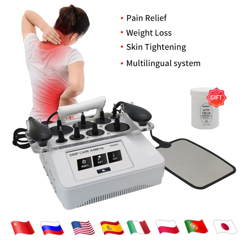 Kuanyew Indiba Tecar Body Contouring And Muscle Relief Device