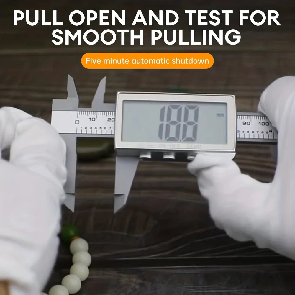 High Precision Digital Caliper With Full Screen Vernier Display