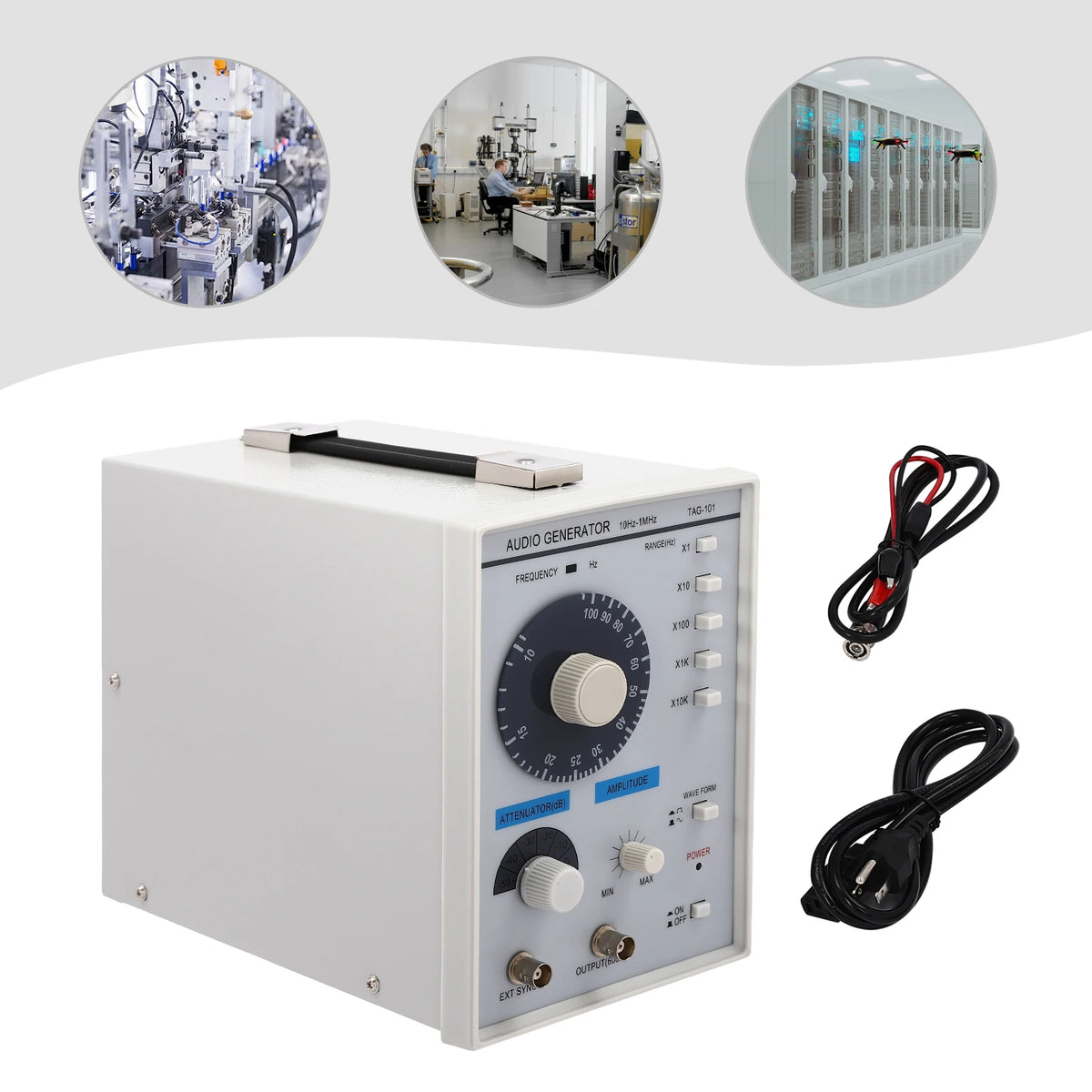 Low Frequency Dual Output High Precision Function Signal Generator