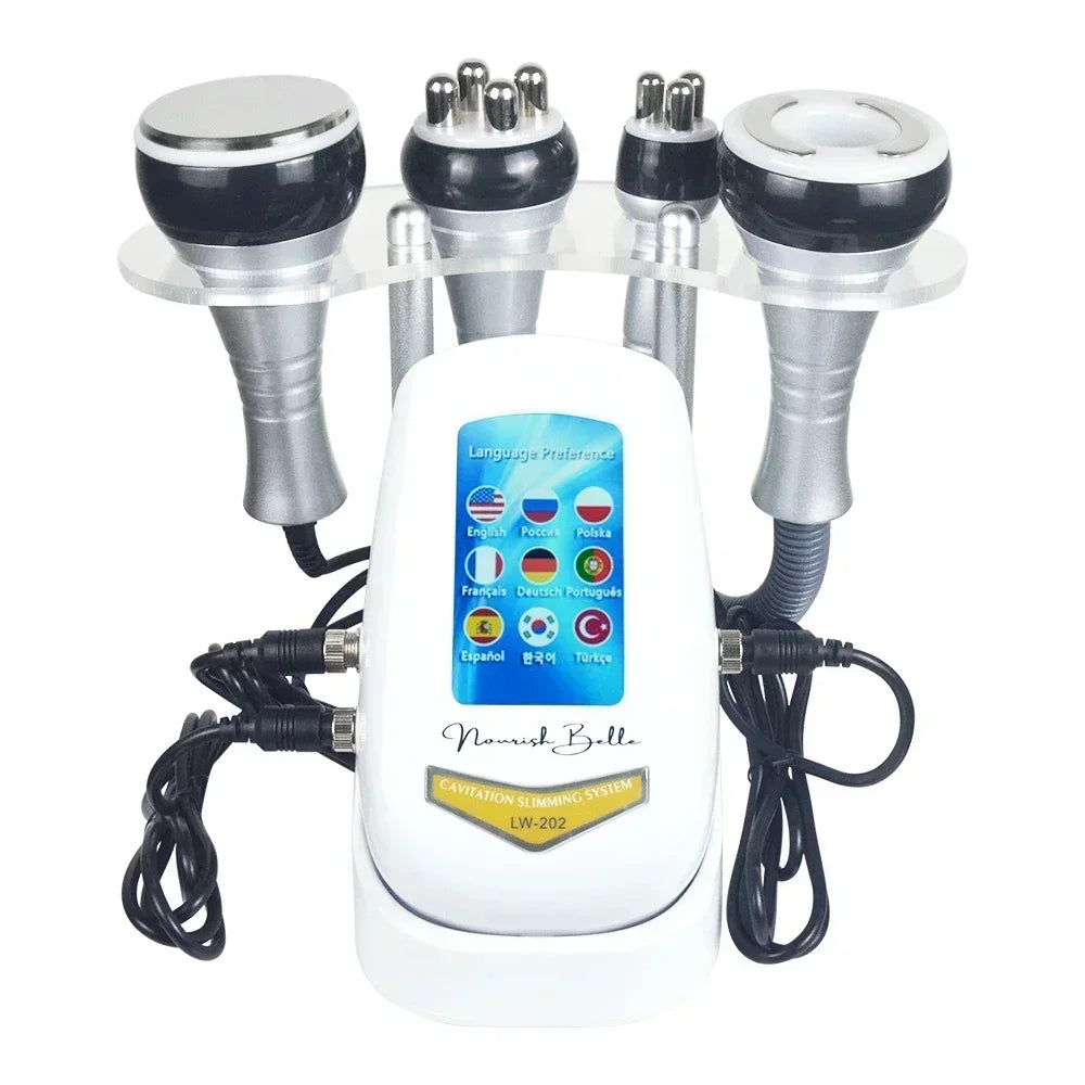 Missheart 4 In 1 Cavitation Machine Body Slimming Skin Rejuvenation