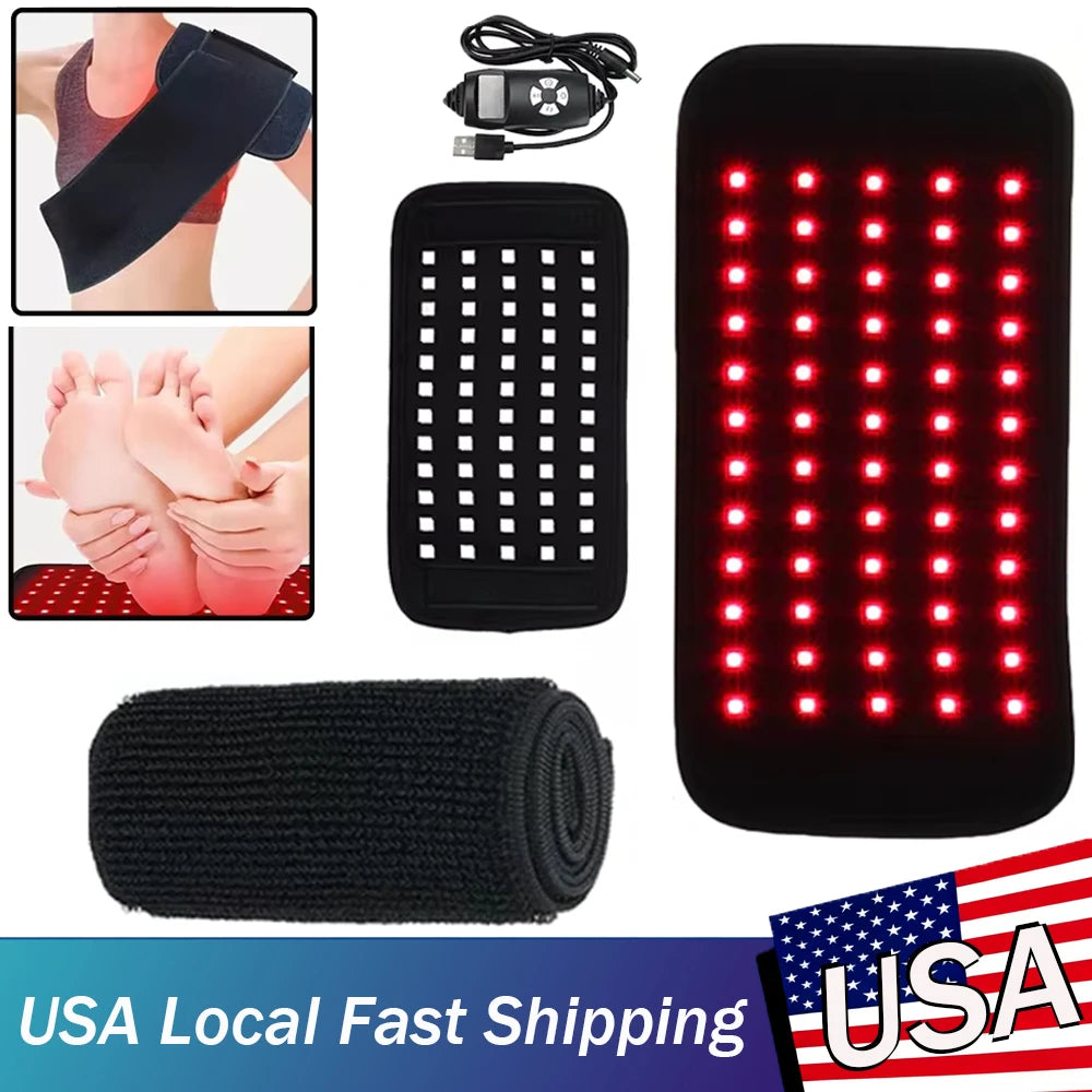 Portable Infrared LED Heat Pad For Facial Body Relief