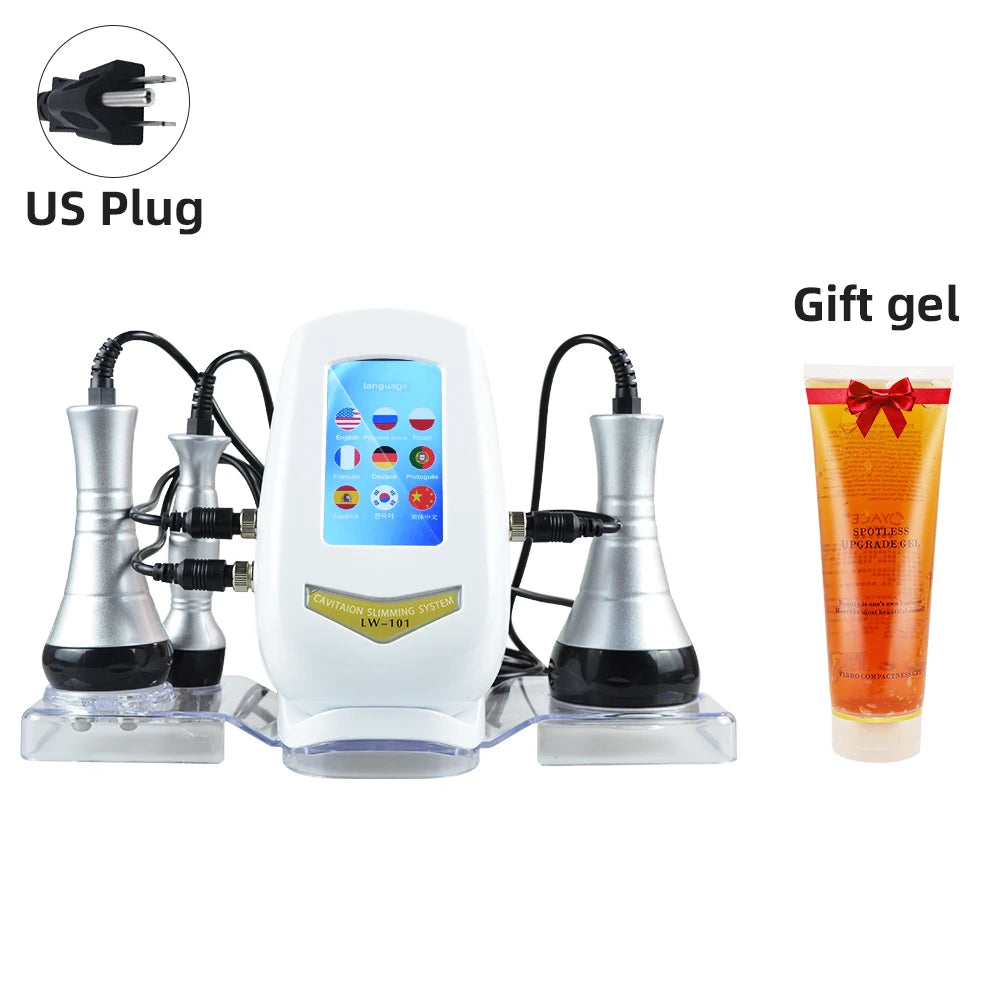Moonic 3in1 Cavitation Machine For Facial Body Massage Care