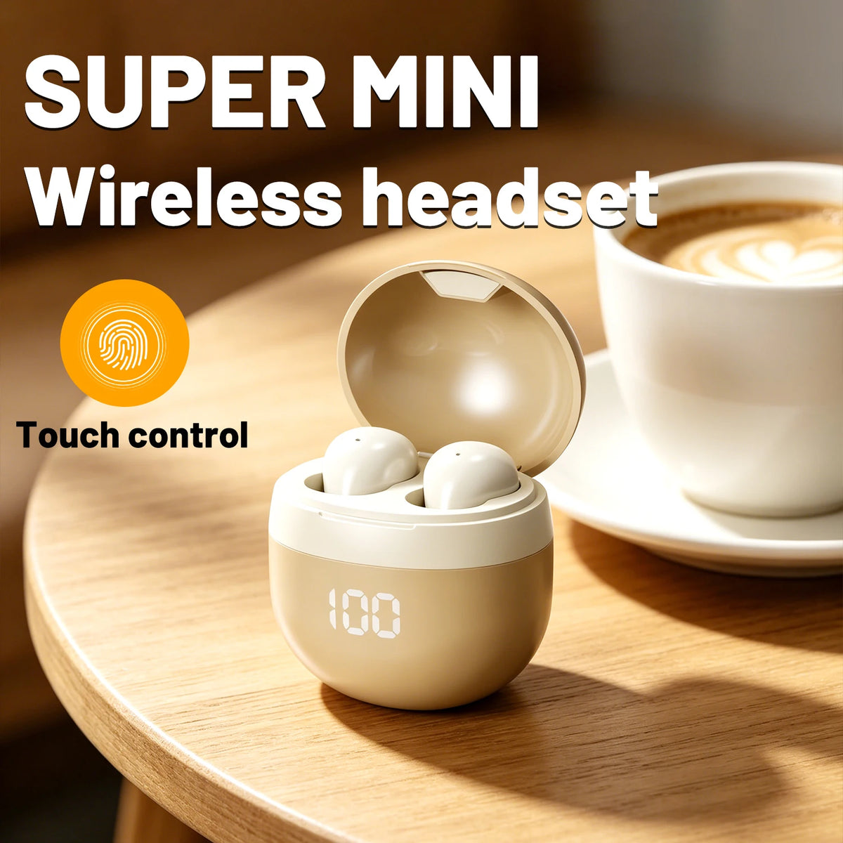 Shuke Bluetooth Earbuds With Active Noise Cancellation For Sleep