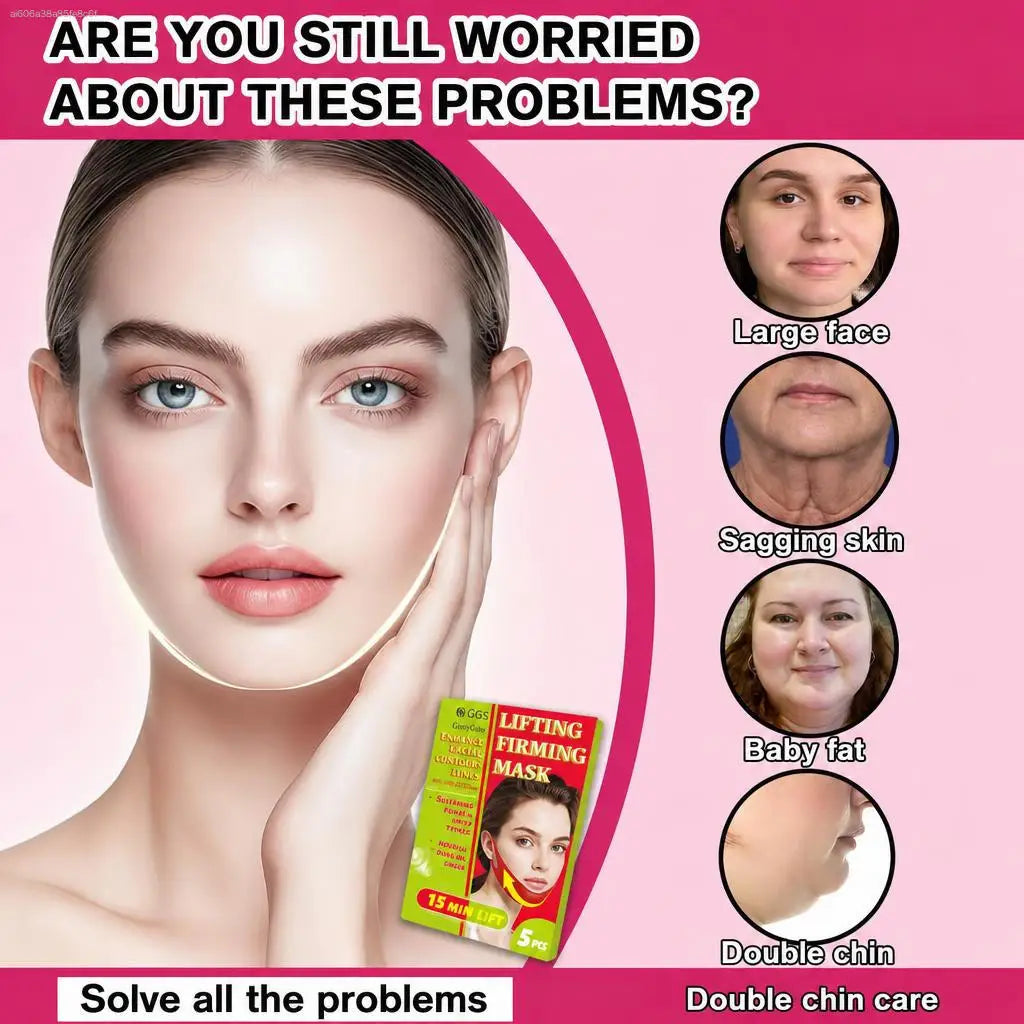 V Shaped Firming Mask Moisturizing Whitening Anti Aging Treatment