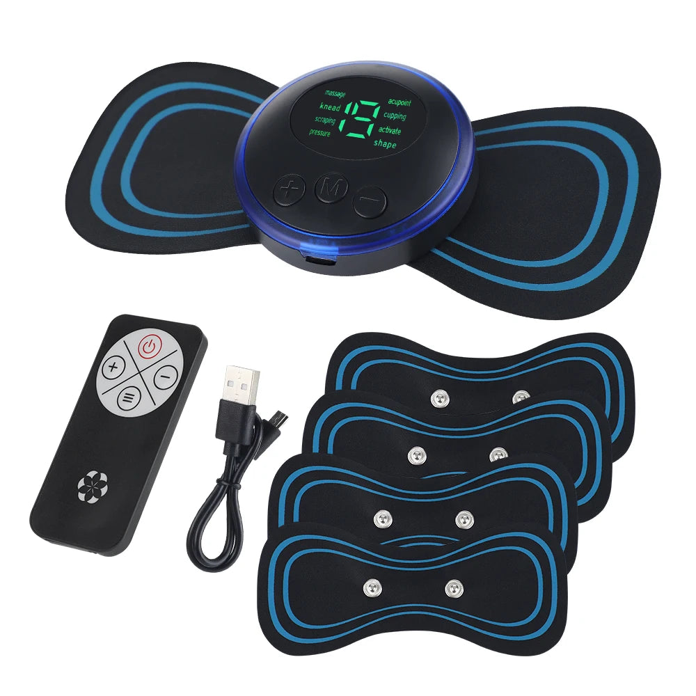 Hailicare Electric Neck Massager Patch For Cervical Relaxation And Shoulders