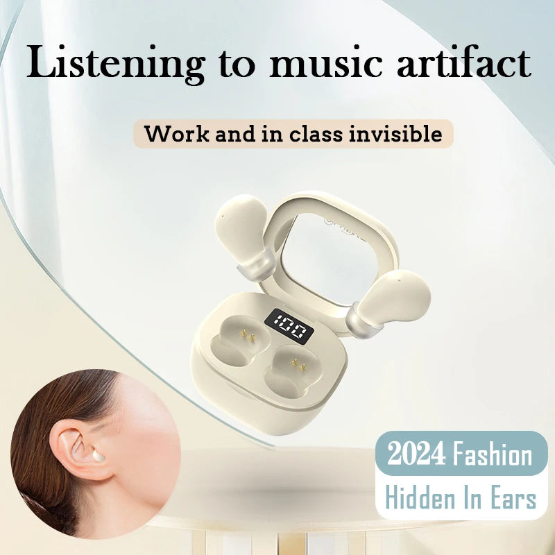 SHUKE Wireless Bluetooth Earbuds With Active Noise Cancellation And Bass