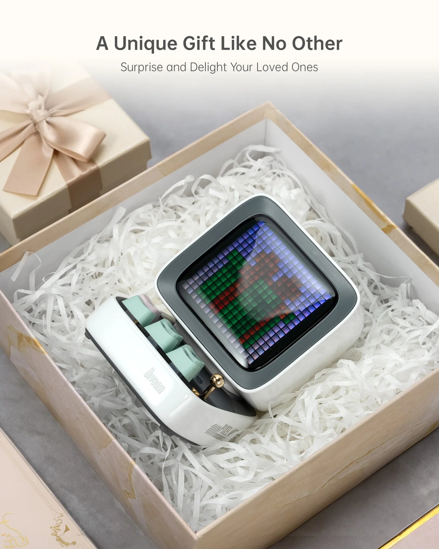 Divoom Ditoo Pro Portable Bluetooth Speaker And Alarm Clock