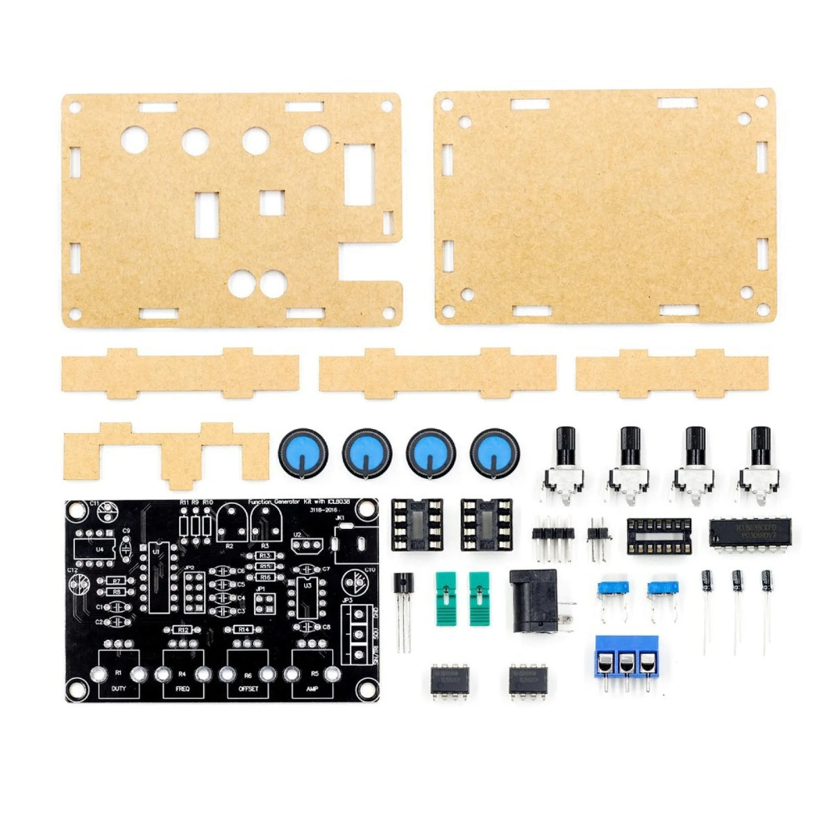 ICL8038 Low Frequency Signal Generator DIY Electronic Circuit Kit