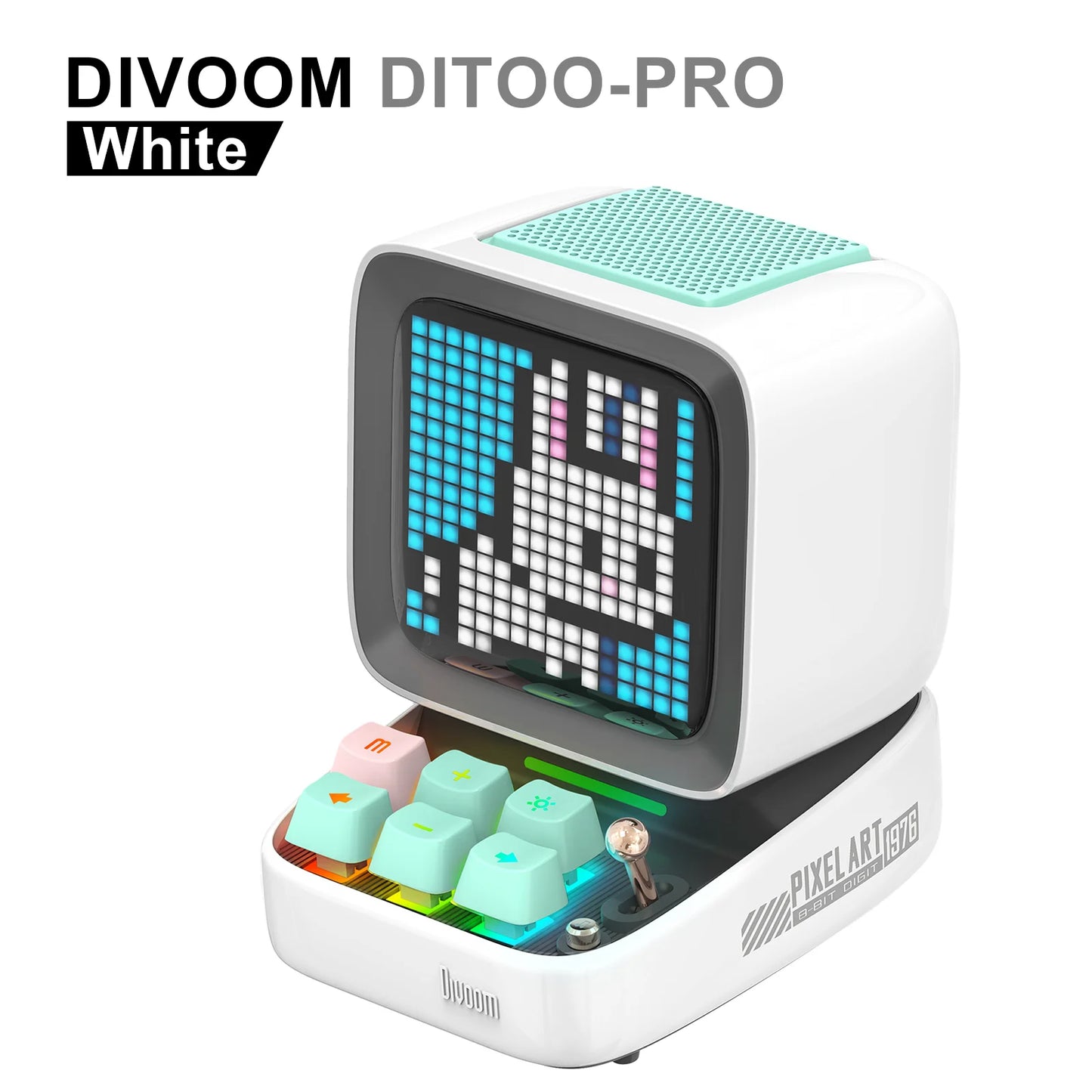 Divoom Ditoo Pro Portable Bluetooth Speaker And Alarm Clock