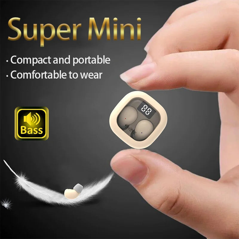 SHUKE Wireless Bluetooth Earbuds With Active Noise Cancellation And Bass