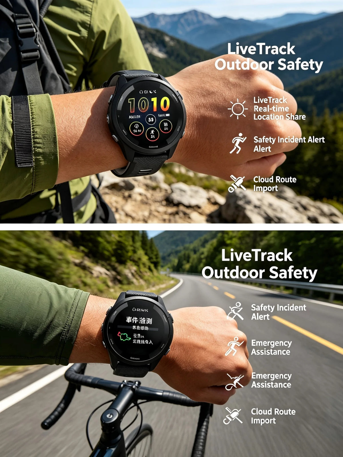 Garmin Forerunner 265 Multiband GPS Smartwatch With Health Tracking