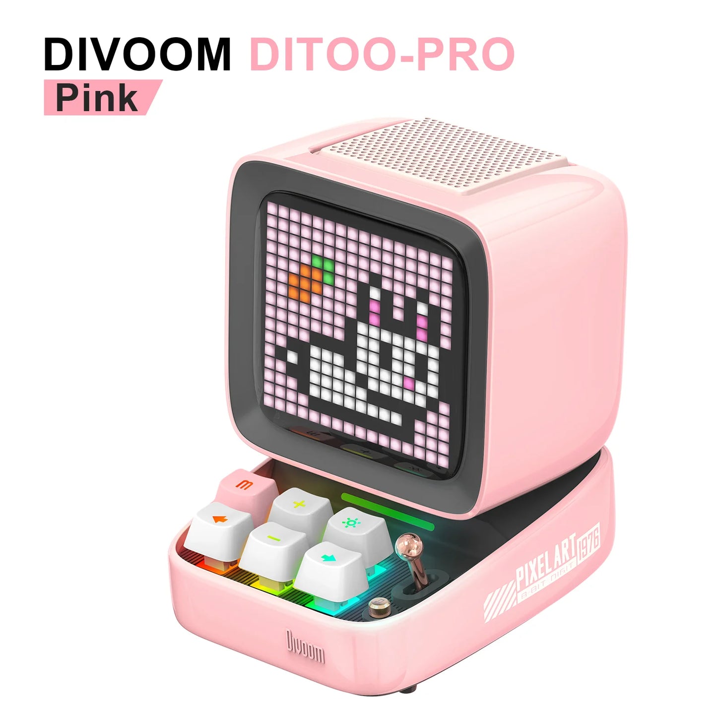 Divoom Ditoo Pro Portable Bluetooth Speaker And Alarm Clock