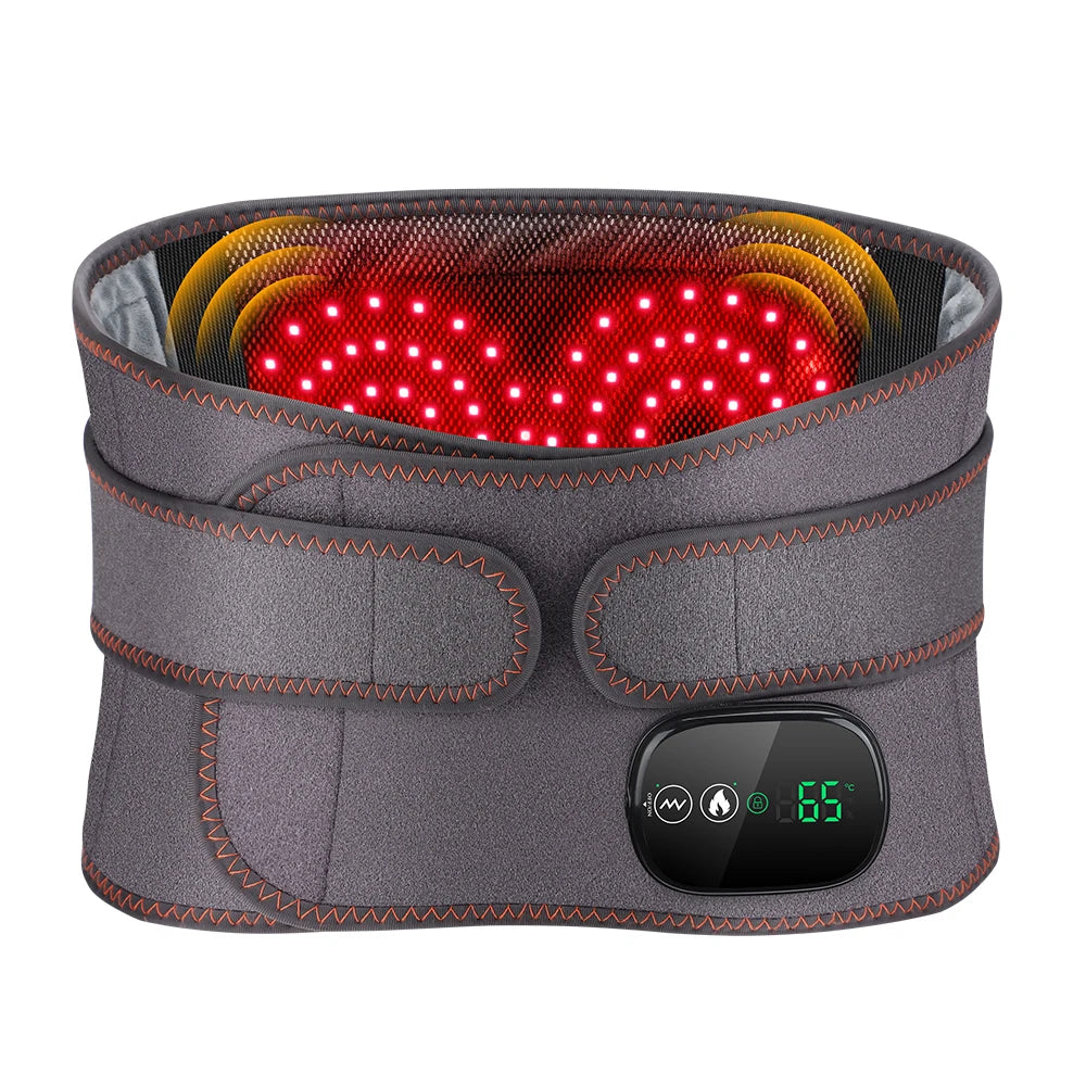 Afdeal Cordless Heated Waist Belt With Vibration Massage